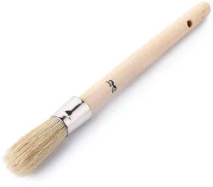 Chalk Paint Brush, 0.7 Inch Round Wax Brush for Furniture | Chalk Paint Brushes Chalk Paint Brush, 0.7 Inch Round Wax Brush for Furniture | Chalk Paint Brushes