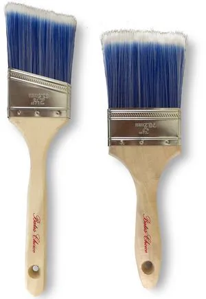 Paint Brushes- 2 Pack, Premium Paintbrush, Treated Wood Handle, Paint Brush Paint Brushes- 2 Pack, Premium Paintbrush, Treated Wood Handle, Paint Brush