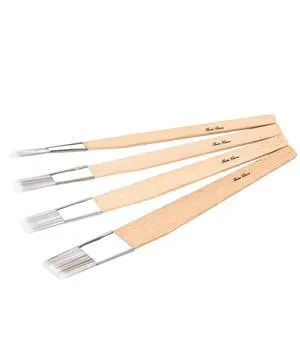 Detail Trim Paint Brushes, 4 Pack, 6/12/16/25mm, Angled Cutting-in Brushes with Wooden Handles & Synthetic Bristles for Precise Edging, Touch-Ups, Door Frames, Baseboards & Painting Projects Detail Trim Paint Brushes, 4 Pack, 6/12/16/25mm, Angled Cutting-in Brushes with Wooden Handles & Synthetic Bristles for Precise Edging, Touch-Ups, Door Frames, Baseboards & Painting Projects
