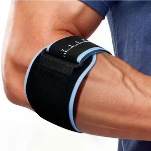 Elbow Brace Removable Pad, Compression Strap For Tennis Elbow & Tendonitis | Adjustable Counterforce Compression Strap for Men, Athletic Support for Weightlifting, Basketball, Gym, Fits 8.3-13 Inch Ar Elbow Brace Removable Pad, Compression Strap For Tennis Elbow & Tendonitis | Adjustable Counterforce Compression Strap for Men, Athletic Support for Weightlifting, Basketball, Gym, Fits 8.3-13 Inch Ar