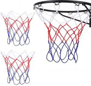 2 Pack Mini Basketball Nets Replacement | 8 Loops Basketball Hoop Net for Indoor and Outdoor Small Rim 2 Pack Mini Basketball Nets Replacement | 8 Loops Basketball Hoop Net for Indoor and Outdoor Small Rim