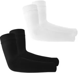 2 Pair Arm Seleeves for Men Women Sport Gaming Tattoo Volleyball Golf Basketball Baseball Gardening Forearm Compression Elbow Sleeves Sun UV Protection Arm Warmers Bands Protectors Cover(Black+White) 2 Pair Arm Seleeves for Men Women Sport Gaming Tattoo Volleyball Golf Basketball Baseball Gardening Forearm Compression Elbow Sleeves Sun UV Protection Arm Warmers Bands Protectors Cover(Black+White)