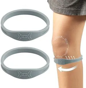 2 Pack Knee Strap Patella Support Band, Silicone Compression Brace | 360° Patellar Tendon Band for Jumpers Knee, Tendonitis, Basketball, Running & Hiking - Anti-Slip, One Size Fits Men & Women 2 Pack Knee Strap Patella Support Band, Silicone Compression Brace | 360° Patellar Tendon Band for Jumpers Knee, Tendonitis, Basketball, Running & Hiking - Anti-Slip, One Size Fits Men & Women