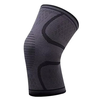 Adjustable Knee Brace with Thick Sponge, 1 Pcs Black High Elastic Polyester Fiber Banding Increases Pressure for Men and Women (Black, Large) Adjustable Knee Brace with Thick Sponge, 1 Pcs Black High Elastic Polyester Fiber Banding Increases Pressure for Men and Women (Black, Large)