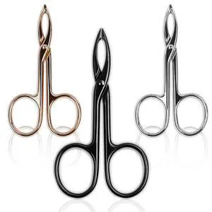 Tweezers for Women Facial hair 3 Pieces Eyebrow Tweezers,Scissor Tweezer for Remover Facial Hair Eyebrows Care Wig Plucking,Scissor Handle Tweezer Scissors (Straight) Tweezers for Women Facial hair 3 Pieces Eyebrow Tweezers,Scissor Tweezer for Remover Facial Hair Eyebrows Care Wig Plucking,Scissor Handle Tweezer Scissors (Straight)