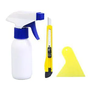 3 PCS Window Tint Kit, Window Film Installation Tools Include Squeegee, Utility Knife, Spray Bottle, Car Windows Tint Application Kit, Vehicle Glass Vinyl Wrap Tool Set 3 PCS Window Tint Kit, Window Film Installation Tools Include Squeegee, Utility Knife, Spray Bottle, Car Windows Tint Application Kit, Vehicle Glass Vinyl Wrap Tool Set