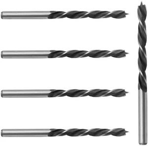 7mm Brad Point Drill Bits for Woodworking, 5pcs | High Carbon Steel, For Softwood Hardwood Plywood, For Acrylic Plastic, Metric Drill Bits 7mm Brad Point Drill Bits for Woodworking, 5pcs | High Carbon Steel, For Softwood Hardwood Plywood, For Acrylic Plastic, Metric Drill Bits