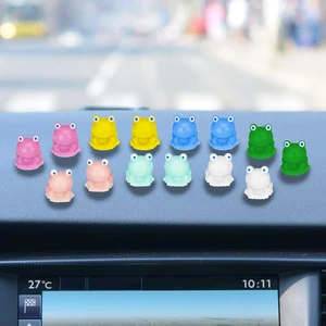 14 PCS Mini Frog Car Dashboard Decorations, Funny Frog Car Accessories | Adorable Mini Frogs Figurines, Cute Cars Decor with Adhesive Sticker, Rearview Mirror Ornaments 14 PCS Mini Frog Car Dashboard Decorations, Funny Frog Car Accessories | Adorable Mini Frogs Figurines, Cute Cars Decor with Adhesive Sticker, Rearview Mirror Ornaments