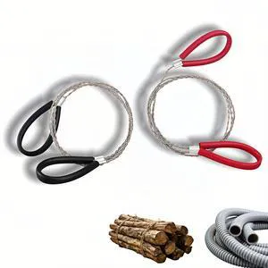 Stainless Steel Wire Saw 2 Pack, 30 Inch Heavy Duty Cable Saw for PVC Pipe Cutting, Survival Saw for Camping Hiking Hunting, Portable Emergency Rope Saw with Rubber Handle, Red & Black Stainless Steel Wire Saw 2 Pack, 30 Inch Heavy Duty Cable Saw for PVC Pipe Cutting, Survival Saw for Camping Hiking Hunting, Portable Emergency Rope Saw with Rubber Handle, Red & Black