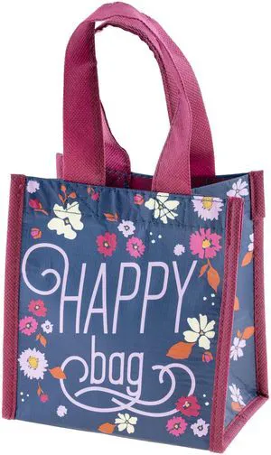 Reusable Gift Bags, Tote Bag and Gift Bag with Handles, Perfect for Christmas and Party Bags RPET 1 Navy Floral Reusable Gift Bags, Tote Bag and Gift Bag with Handles, Perfect for Christmas and Party Bags RPET 1 Navy Floral