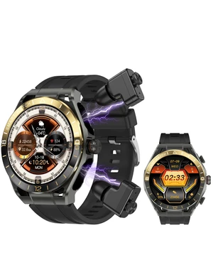 smart watch with earbuds for Men, Sports Watch with Pedometer, Bluetooth Answer and Make Calls Function, Rugged Fitness Smartwatch, Sports Fitness Tracker with Sleep, Heart Rate Monitoring Function smart watch with earbuds for Men, Sports Watch with Pedometer, Bluetooth Answer and Make Calls Function, Rugged Fitness Smartwatch, Sports Fitness Tracker with Sleep, Heart Rate Monitoring Function