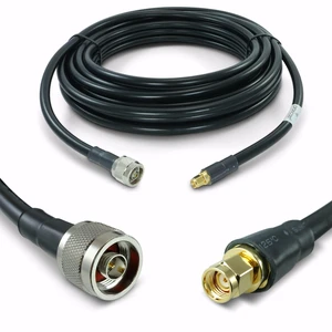 36 ft RPSMA Male to N Male 50 Ohm Low-Loss CFD400 Coax Cable For Connecting Reverse Polarity SMA (RP-SMA) WiFi & Helium Devices to N-Female Antennas **Not for TV or 5G** - ANT-310-420-36 36 ft RPSMA Male to N Male 50 Ohm Low-Loss CFD400 Coax Cable For Connecting Reverse Polarity SMA (RP-SMA) WiFi & Helium Devices to N-Female Antennas **Not for TV or 5G** - ANT-310-420-36