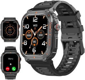 Smart Watch for Men, Military GPS Smartwatches with Call/Text, Health Monitor(Heart Rate/SpO2/Sleep), Compass/Altitude/Barometer, Outdoor Fitness Tracker for iPhone/Android(with GPS, Black) Smart Watch for Men, Military GPS Smartwatches with Call/Text, Health Monitor(Heart Rate/SpO2/Sleep), Compass/Altitude/Barometer, Outdoor Fitness Tracker for iPhone/Android(with GPS, Black)