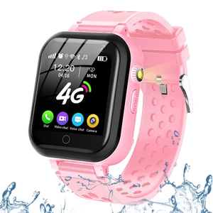 Smart Watch for Kids, 4G Kids Phone Smartwatch with GPS Tracker, WiFi SMS, Call, Voice Video Chat, Bluetooth, Audio Recording, Alarm, Pedometer, Wrist Watch for 4-16 Boys Girls Birthday Gifts Smart Watch for Kids, 4G Kids Phone Smartwatch with GPS Tracker, WiFi SMS, Call, Voice Video Chat, Bluetooth, Audio Recording, Alarm, Pedometer, Wrist Watch for 4-16 Boys Girls Birthday Gifts
