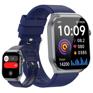 Smart Watch for Women Men, Blood Pressure, Heart Rate, Blood Oxygen,Sleep & Stress Monitoring, Bluetooth Call,130+ Sports Modes, AI Voice Assistant, IP68 Waterproof (Blue) Smart Watch for Women Men, Blood Pressure, Heart Rate, Blood Oxygen,Sleep & Stress Monitoring, Bluetooth Call,130+ Sports Modes, AI Voice Assistant, IP68 Waterproof (Blue)