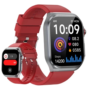 Smart Watch for Women Men, Blood Pressure, Heart Rate, Blood Oxygen,Sleep & Stress Monitoring, Bluetooth Call,130+ Sports Modes, AI Voice Assistant, IP68 Waterproof (Red) Smart Watch for Women Men, Blood Pressure, Heart Rate, Blood Oxygen,Sleep & Stress Monitoring, Bluetooth Call,130+ Sports Modes, AI Voice Assistant, IP68 Waterproof (Red)