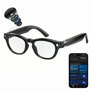 AI Smart Glasses with 4K Camera Photo/Record for Travel, Sports & Daily Use, Photochromic Lenses Hands-Free Call Bluetooth Glasses, 8-Hours Battery AI Smart Glasses with 4K Camera Photo/Record for Travel, Sports & Daily Use, Photochromic Lenses Hands-Free Call Bluetooth Glasses, 8-Hours Battery