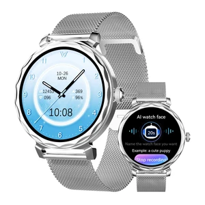 Lulu 2 - Smart Watch for Women, 1.32" AMOLED Display, AI Assistant, Heart Rate, Sleep Monitor, 178 Sports Modes Fitness Tracker, 1ATM Water Resistance, Smartwatch for iOS & AndroidSilver Lulu 2 - Smart Watch for Women, 1.32" AMOLED Display, AI Assistant, Heart Rate, Sleep Monitor, 178 Sports Modes Fitness Tracker, 1ATM Water Resistance, Smartwatch for iOS & AndroidSilver