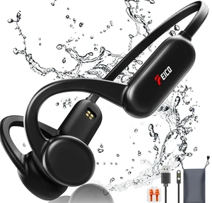 Bone Conduction Headphones, Bluetooth 5.3 Open-Ear Headphones with Mic MP3 Mode Built-in 32GB & 10Hrs Playtime, IP68 Waterproof Bone Conduction for Running, Cycling, Swiming (Black) Bone Conduction Headphones, Bluetooth 5.3 Open-Ear Headphones with Mic MP3 Mode Built-in 32GB & 10Hrs Playtime, IP68 Waterproof Bone Conduction for Running, Cycling, Swiming (Black)