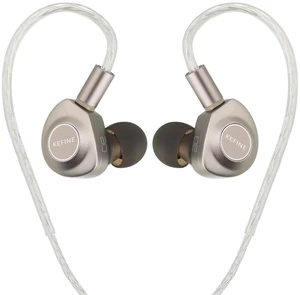Kefine Delci AE 10mm DLC+PU Diaphragm Dynamic Driver IEMs, Wired in Ear Monitor Earphones, HiFi Earbuds with Transparent and Powerful Sound, Two Tuning Style (3.5mm) Kefine Delci AE 10mm DLC+PU Diaphragm Dynamic Driver IEMs, Wired in Ear Monitor Earphones, HiFi Earbuds with Transparent and Powerful Sound, Two Tuning Style (3.5mm)