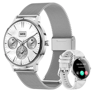 Smart Watch for Women Android/iPhone, 1.32" Curved AMOLED 2 Bands Fitness Tracker with Bluetooth Calling, Wireless Charging, IP68 Waterproof, Heart Rate/Sleep/SpO2 Monitor, 110+ Sports Model Smart Watch for Women Android/iPhone, 1.32" Curved AMOLED 2 Bands Fitness Tracker with Bluetooth Calling, Wireless Charging, IP68 Waterproof, Heart Rate/Sleep/SpO2 Monitor, 110+ Sports Model