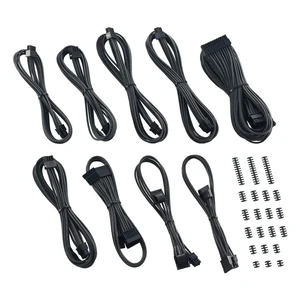 E-Series Classic ModMesh Sleeved Cable Kit for EVGA G/G+ / P/P+ / T (Carbon) E-Series Classic ModMesh Sleeved Cable Kit for EVGA G/G+ / P/P+ / T (Carbon)