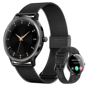 Smart Watch for Women Android/iPhone, 1.32" Curved AMOLED 2 Bands Fitness Tracker with Bluetooth Calling, Wireless Charging, IP68 Waterproof, Heart Rate/Sleep/SpO2 Monitor, 110+ Sports Model Smart Watch for Women Android/iPhone, 1.32" Curved AMOLED 2 Bands Fitness Tracker with Bluetooth Calling, Wireless Charging, IP68 Waterproof, Heart Rate/Sleep/SpO2 Monitor, 110+ Sports Model