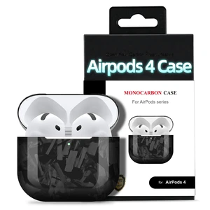 Real Forged Carbon Fiber Case for Airpods 4,Ultra Light & Thin/Scratch Resistant Protective Hard Cover for 2024 New 4th Generation Airpods,Compatible with MagSafe Wireless Charging Real Forged Carbon Fiber Case for Airpods 4,Ultra Light & Thin/Scratch Resistant Protective Hard Cover for 2024 New 4th Generation Airpods,Compatible with MagSafe Wireless Charging