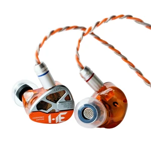 HE Xiao Qiao Semi-open Single Dynamic In Ear Monitors, 10mm Graphene Diaphragm Dynamic driver IEM, Gaming IEM Earphones, HiFi Wired Earphones with 5 Axis CNC Hyper Presicion Resin (Orange, 4.4mm) HE Xiao Qiao Semi-open Single Dynamic In Ear Monitors, 10mm Graphene Diaphragm Dynamic driver IEM, Gaming IEM Earphones, HiFi Wired Earphones with 5 Axis CNC Hyper Presicion Resin (Orange, 4.4mm)
