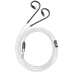 MMCX Plug 5N OFC Silver Plating+Graphene Earphone Cables for SHURE SE846 SE535 SE425 AONIC 4 5 Xelento Remote T8iE T9iE Fidue A83 Sirius MkII Dunu DK3001Pro DK4001 W60 W80 (3.5mm, MMCX) MMCX Plug 5N OFC Silver Plating+Graphene Earphone Cables for SHURE SE846 SE535 SE425 AONIC 4 5 Xelento Remote T8iE T9iE Fidue A83 Sirius MkII Dunu DK3001Pro DK4001 W60 W80 (3.5mm, MMCX)