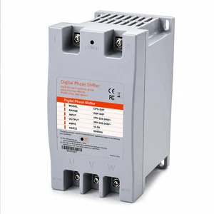 HoldwellS Digital Phase Converter - 3HP 9A 220V Single to 3 Phase Converter 220V Input/Output, Digital Phase Shifter for Residential & Light Commercial Use (One Converter for One Motor Only) HoldwellS Digital Phase Converter - 3HP 9A 220V Single to 3 Phase Converter 220V Input/Output, Digital Phase Shifter for Residential & Light Commercial Use (One Converter for One Motor Only)