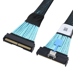 MCIO x24 148-Pin, PCIe Gen5, 2.8ft/0.85m MCIO, SFF-TA-1016, Mini Cooledge IO Cord MCIO x24 148-Pin, PCIe Gen5, 2.8ft/0.85m MCIO, SFF-TA-1016, Mini Cooledge IO Cord