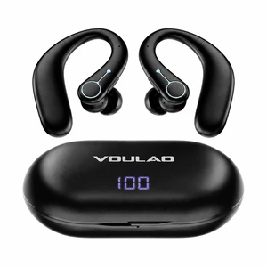 VOULAO Open-Ear Bluetooth Headphones, Personal Sound Amplification Earbuds with Noise Cancellation, 5-Level Volume Control, IPX4 Waterproof, Anti-Fall Ear Hooks for Clearer Listening & Daily Use VOULAO Open-Ear Bluetooth Headphones, Personal Sound Amplification Earbuds with Noise Cancellation, 5-Level Volume Control, IPX4 Waterproof, Anti-Fall Ear Hooks for Clearer Listening & Daily Use