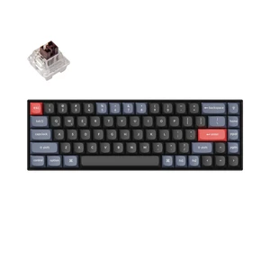 K6 Pro Wireless Mechanical Keyboard, QMK/Launcher Programmable Macro, Hot-Swappable Brown Switch, 65% Layout RGB Backlit Office Keyboard for Mac Windows Linux K6 Pro Wireless Mechanical Keyboard, QMK/Launcher Programmable Macro, Hot-Swappable Brown Switch, 65% Layout RGB Backlit Office Keyboard for Mac Windows Linux