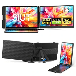 Laptop Screen Extender 14inch FHD 1080P IPS Dual Portable Laptop Monitor Extender with HDMI/USB-C Port, Extended Monitor for Laptops 13-17", Plug n Play for Windows/Mac/Android Laptop Screen Extender 14inch FHD 1080P IPS Dual Portable Laptop Monitor Extender with HDMI/USB-C Port, Extended Monitor for Laptops 13-17", Plug n Play for Windows/Mac/Android