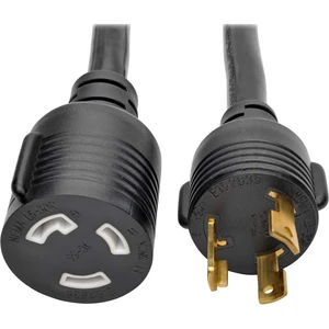 Heavy Duty L5-30P to L5-30R Power Extension Cord with Locking Connectors, 30A, 125V, 10 AWG, NEMA L5-30P to NEMA L5-30R, 6-Feet / 1.83 Meters, (P046-006-LL-30A) Heavy Duty L5-30P to L5-30R Power Extension Cord with Locking Connectors, 30A, 125V, 10 AWG, NEMA L5-30P to NEMA L5-30R, 6-Feet / 1.83 Meters, (P046-006-LL-30A)