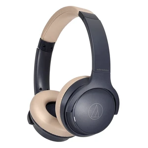 ATH-S220BTNBG Wireless On Ear Headphones, Navy/Beige ATH-S220BTNBG Wireless On Ear Headphones, Navy/Beige