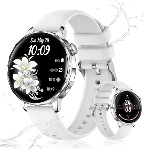 Smart Watch for Women, 1.27 Inch HD Touchscreen, Bluetooth Calling, Heart Rate & Sleep Tracking, 100+ Sports Modes, IP68 Waterproof Fitness Tracker for Android & iPhone Smart Watch for Women, 1.27 Inch HD Touchscreen, Bluetooth Calling, Heart Rate & Sleep Tracking, 100+ Sports Modes, IP68 Waterproof Fitness Tracker for Android & iPhone