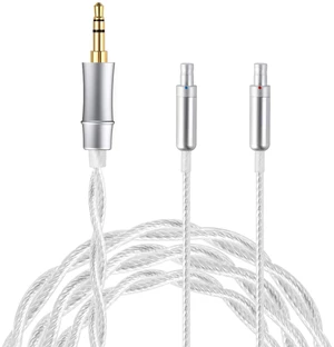 Silver Plated Replacement Audio Upgrade Cable Compatible with Sennheiser HD800 HD800s HD8XX HD820 HD820s Dharma D1000 Headphones Wired Upgrade Replacement Cord 3.5mm Plug Silver Plated Replacement Audio Upgrade Cable Compatible with Sennheiser HD800 HD800s HD8XX HD820 HD820s Dharma D1000 Headphones Wired Upgrade Replacement Cord 3.5mm Plug