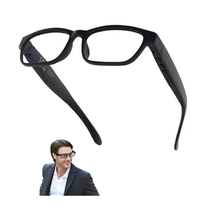 Smart Bluetooth Glasses for Men Women Glasses with Bluetooth Speaker Mic Voice Assistant, Ultralight Comfortable Design (Clear Lens) Smart Bluetooth Glasses for Men Women Glasses with Bluetooth Speaker Mic Voice Assistant, Ultralight Comfortable Design (Clear Lens)