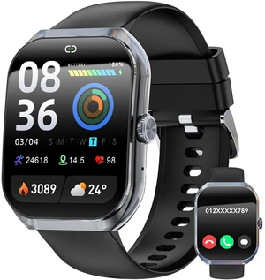 Smart Watch for Women Men, 2.01" HD Fitness Tracker with Answer/Call, 120+ Sport Modes, Heart Rate/Sleep/Step Monitor Smartwatch for iPhone/Android Smart Watch for Women Men, 2.01" HD Fitness Tracker with Answer/Call, 120+ Sport Modes, Heart Rate/Sleep/Step Monitor Smartwatch for iPhone/Android