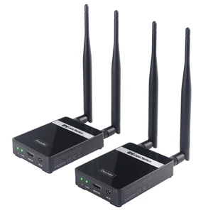 Wireless HDMI Extender, Transmitter Receiver, 330ft 1080p@60Hz, Full HD, IR Pass-through Wireless HDMI Extender, Transmitter Receiver, 330ft 1080p@60Hz, Full HD, IR Pass-through