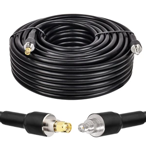 SMA Cable 100FT, KMR400 SMA Male to SMA Female Cable Low-Loss SMA Extension Cable KMR400 Coax Cable for 3G 4G LTE, 5G Modems/Routers, Ham, ADS-B, SDR Equipment & GPS (Not for TV) SMA Cable 100FT, KMR400 SMA Male to SMA Female Cable Low-Loss SMA Extension Cable KMR400 Coax Cable for 3G 4G LTE, 5G Modems/Routers, Ham, ADS-B, SDR Equipment & GPS (Not for TV)