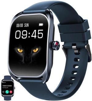 Smart Watches for Men(Answer/Make Call), 2.01" Curved Screen HD Fitness Tracker Watch with Blood Pressure/Heart Rate Monitor, SpO2, 100+ Sports Fitness Smart Watch for Android/iOS Phones (Blue) Smart Watches for Men(Answer/Make Call), 2.01" Curved Screen HD Fitness Tracker Watch with Blood Pressure/Heart Rate Monitor, SpO2, 100+ Sports Fitness Smart Watch for Android/iOS Phones (Blue)