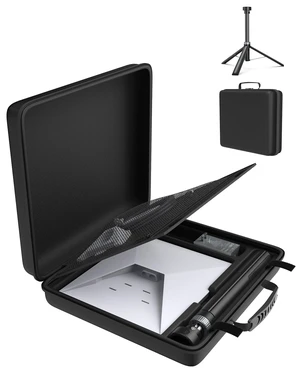 Starlink Mini Tripod with Carry Case, for All Starlink Mini Models Portable Starlink Mini Tripod Stand Mount with Aluminum Tripod Adapter for Outdoor, Camping and Hiking Starlink Mini Tripod with Carry Case, for All Starlink Mini Models Portable Starlink Mini Tripod Stand Mount with Aluminum Tripod Adapter for Outdoor, Camping and Hiking