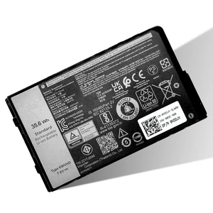 6WVHD Laptop Battery for Dell Latitude 7230 Rugged Extreme Tablet Series Replacement for Dell Latitude T06H T06H001 Series FNW8F 0JM6CX 451-BDDY VDDJY 0VDDJY JM6CX 7.6V 35.6Wh 4457mAh 6WVHD Laptop Battery for Dell Latitude 7230 Rugged Extreme Tablet Series Replacement for Dell Latitude T06H T06H001 Series FNW8F 0JM6CX 451-BDDY VDDJY 0VDDJY JM6CX 7.6V 35.6Wh 4457mAh