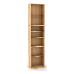 74735728 Summit CD DVD Shelf For Inside, Media & collectable storage, Engineered Wood, Maple, FURNITURE 74735728 Summit CD DVD Shelf For Inside, Media & collectable storage, Engineered Wood, Maple, FURNITURE
