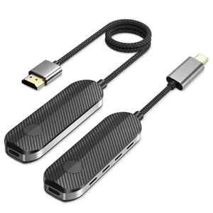 Wireless HDMI Transmitter and Receiver Kit, USB-C Wireless HDMI for MacBook iPhone 15 16 17 iPad Pro MacBook, No WiFi Needed for Hotel TV & Travel, Suppot Netflix/Disney+,5GHz Zero Lag Wireless HDMI Transmitter and Receiver Kit, USB-C Wireless HDMI for MacBook iPhone 15 16 17 iPad Pro MacBook, No WiFi Needed for Hotel TV & Travel, Suppot Netflix/Disney+,5GHz Zero Lag