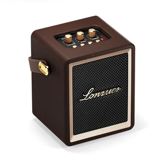 Wooden Portable Bluetooth Speaker with Handle 5000mAh Battery 10+ Hour Playtime,Wireless for Outdoor Camping,Indoor, Backyard - Brown Wooden Portable Bluetooth Speaker with Handle 5000mAh Battery 10+ Hour Playtime,Wireless for Outdoor Camping,Indoor, Backyard - Brown