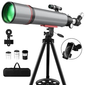 90600 Telescope for Adults Beginners High Powered, Astronomy,Portable, Professional Refractor, with Adjustable Tripod, Phone Adapter, Carry Bag 90600 Telescope for Adults Beginners High Powered, Astronomy,Portable, Professional Refractor, with Adjustable Tripod, Phone Adapter, Carry Bag